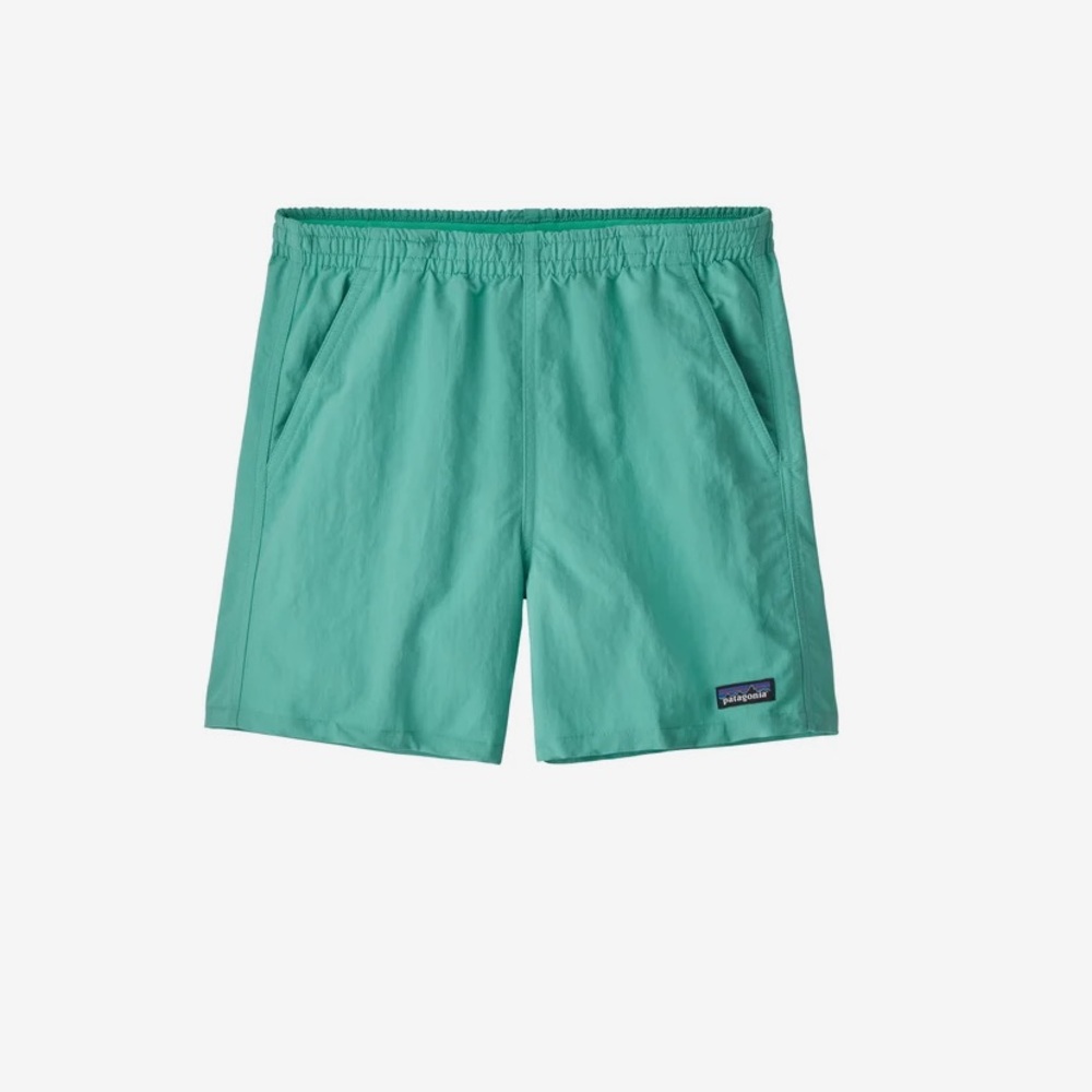 S Teal Patagonia Women’s Baggies Shorts 5”
